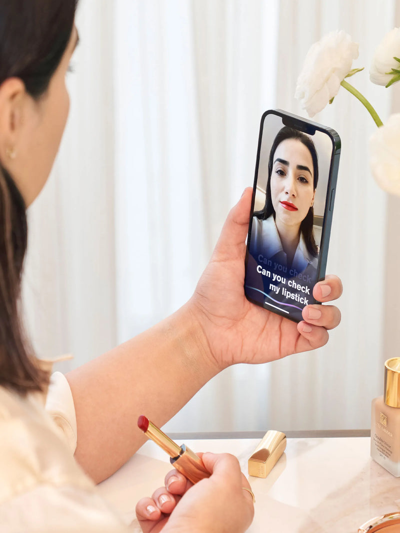 Estée Lauder's Voice Enabled Makeup Assistant App