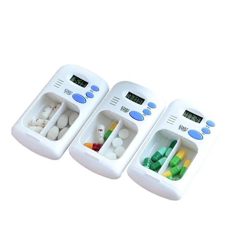 Mini Portable Pill Reminder and Alarm Clock