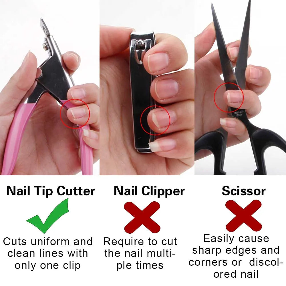 Professional False Nail Cutter: Precision Manicure Tool