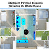 Robot Vacuum Cleaner - AI Map Navigation, WiFi App, Electric Water Tank, Wet Mop
