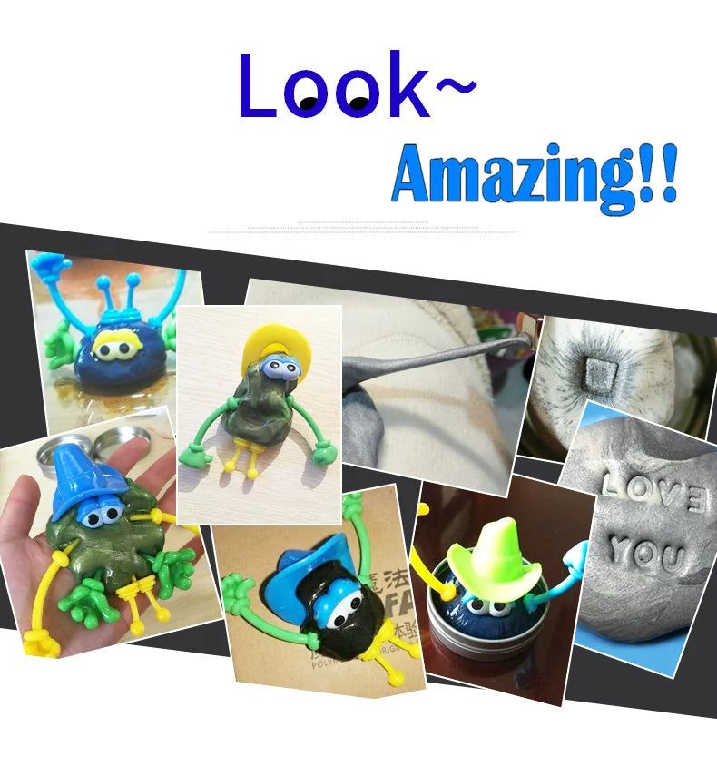 Ferrofluid Magnetic Putty Toy for Kids