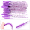 20pcs Crystal Silicone Eye Makeup Brush Set with Diamond Handles
