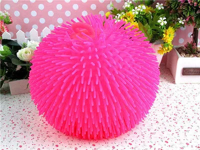 Densely Hairy Vent Ball with Light - Children's Soft Toy