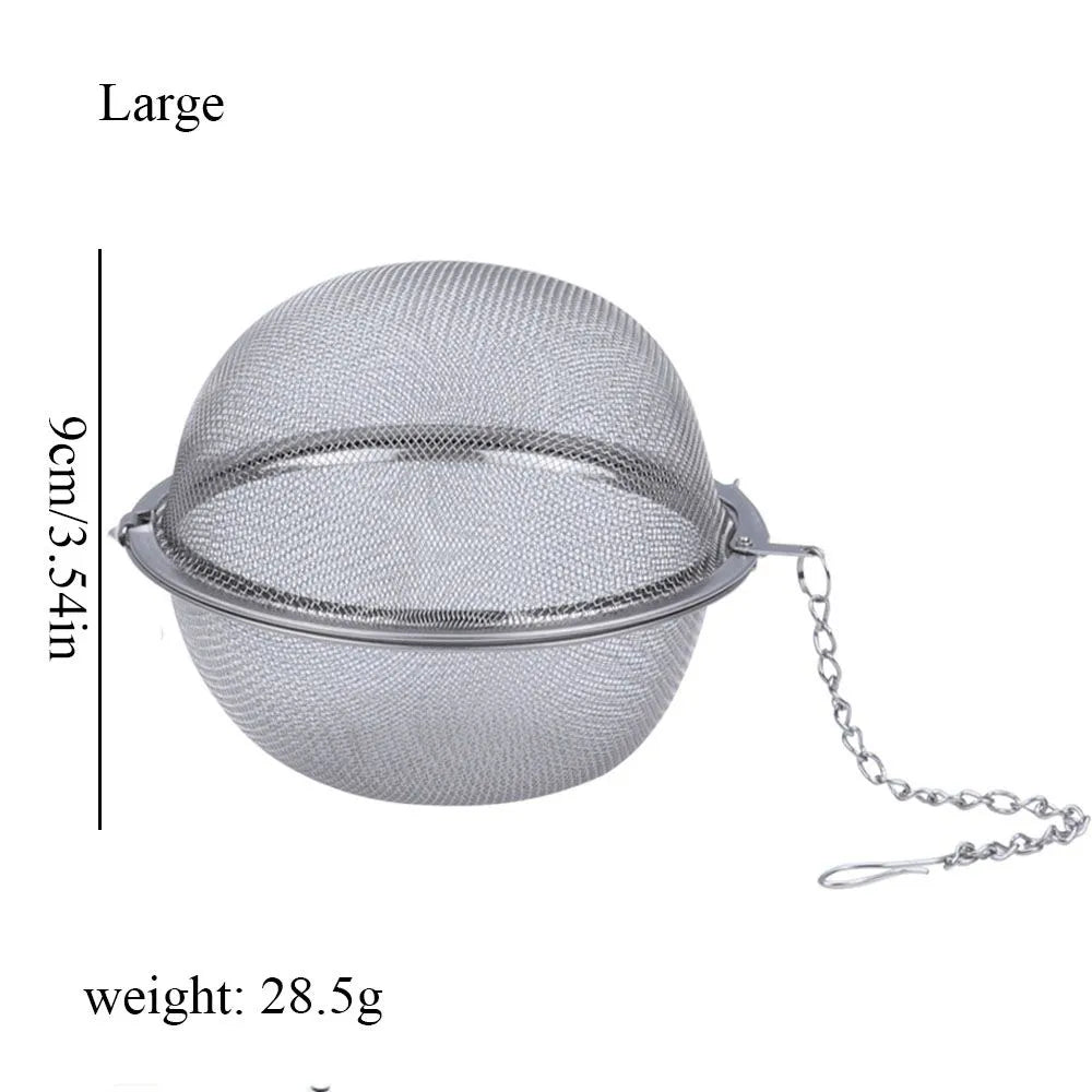 Stainless Steel Spice Infuser with Fine Mesh for Tea and Herbs