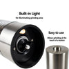 Stainless Steel Electric Salt and Pepper Mill - 2 Piece Set