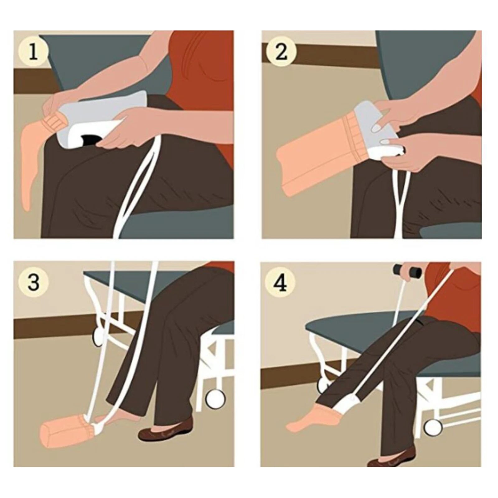 Sock Aid Helper - Easy Dressing for Elderly and Disabled (24x12x9.5cm)