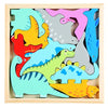 Colorful 3D Wooden Tangram Puzzle for Kids