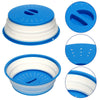 Foldable BPA-Free Silicone Microwave Oven Food Covers