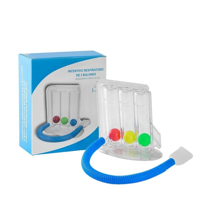 Three-Ball Lung Function Training Instrument for Vital Capacity Measurement