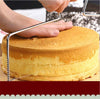 Stainless Steel Cake Cutter Slicer with Silicone Mold - Cake Decorating and Pastry Carving Tool