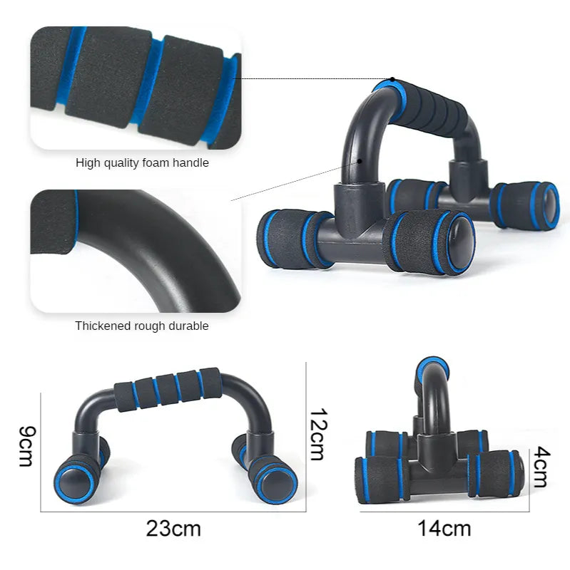 2-Piece Push-Up Bar Set for Chest and Core Workout