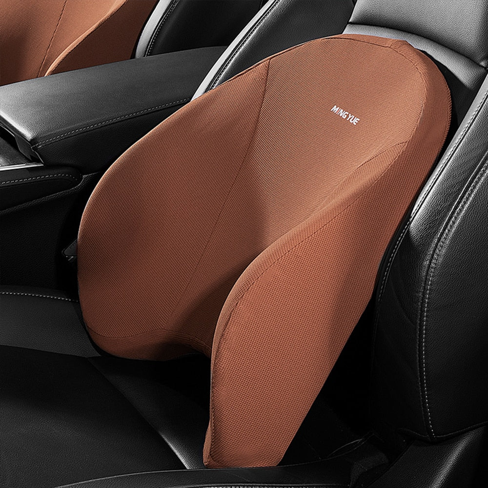 Universal Car Lumbar and Neck Support Pillow Set