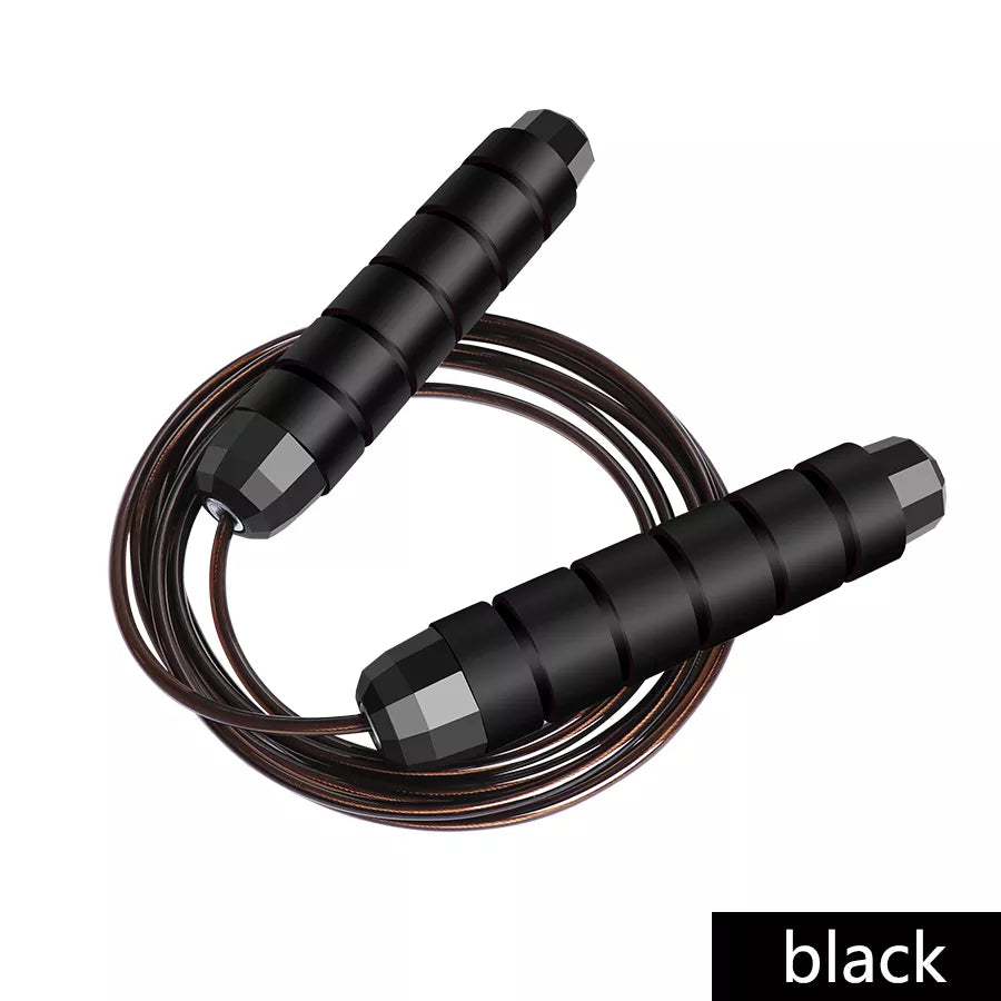 Adjustable Steel Wire Jump Rope for Rapid Fitness Training