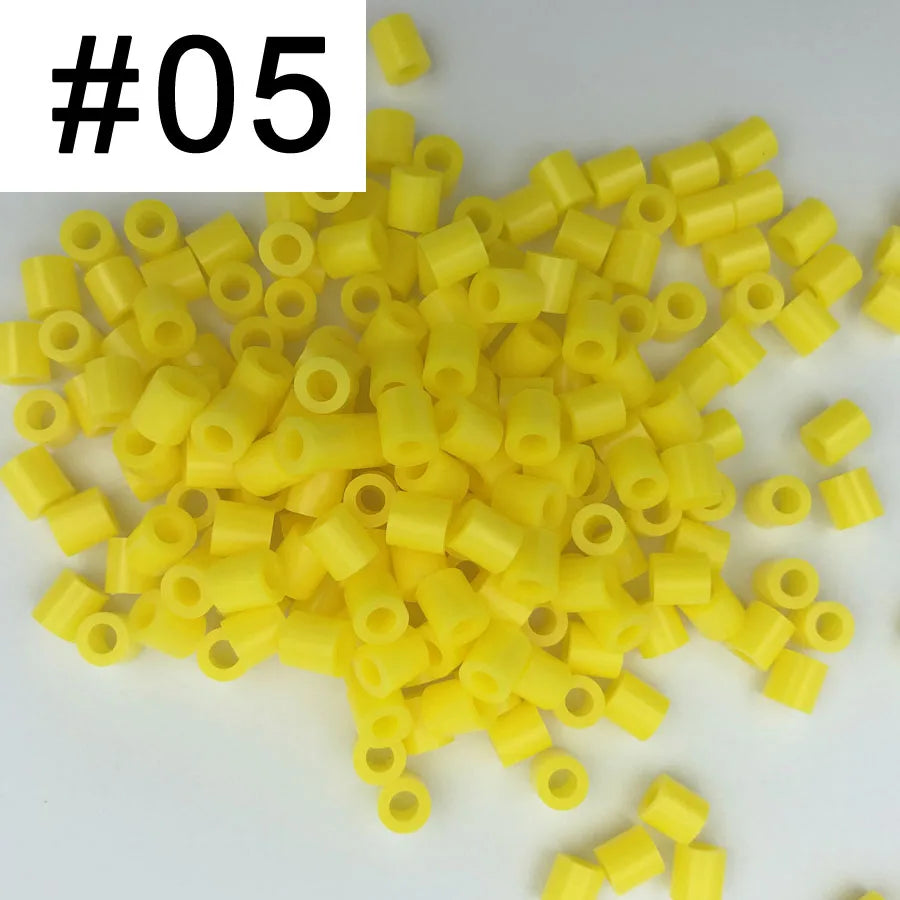 500 PCS 5mm Perler Iron Beads DIY Educational Toy