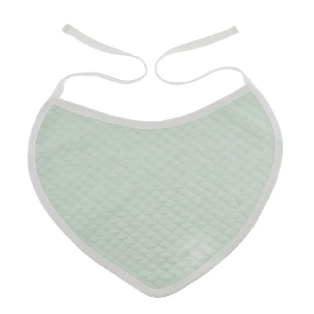 Cotton Mealtime Bib and Clothing Protector for Kids, Adults, and Elderly