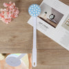 Long Handled Bath Brush for Lotion, Oil, and Cream Application