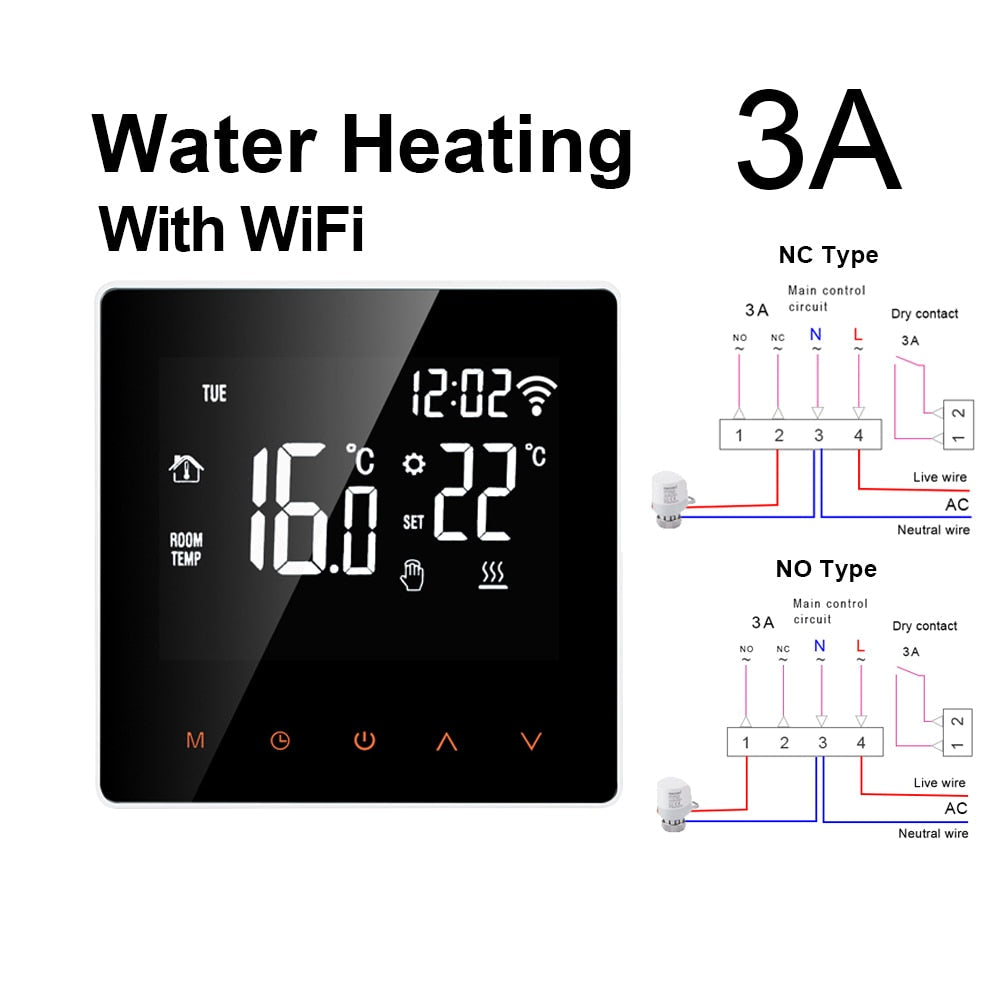 AVATTO Tuya WiFi Smart Thermostat - Remote Temperature Control for Google Home and Alexa