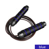 Adjustable Steel Wire Jump Rope for Rapid Fitness Training