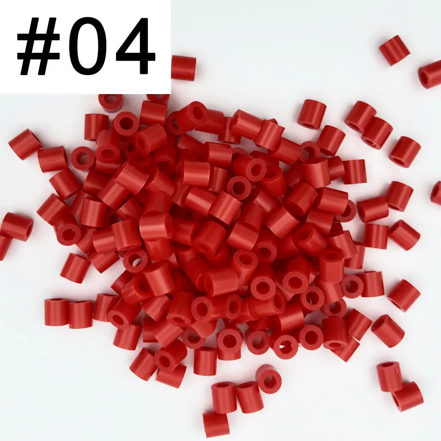500 PCS 5mm Perler Iron Beads DIY Educational Toy