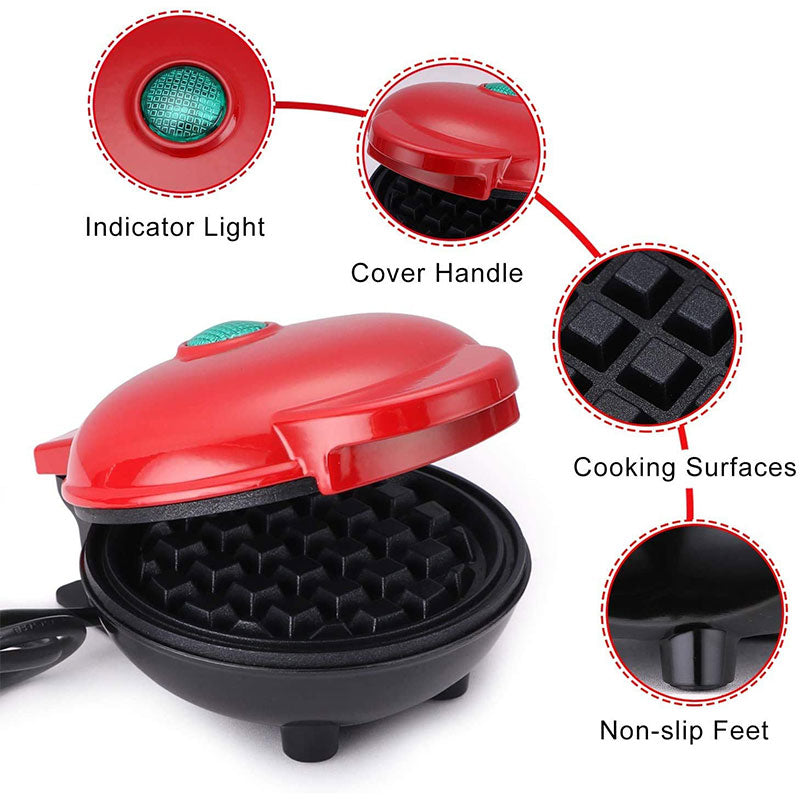 Electric Waffle Maker - Non-Stick Kitchen Appliance