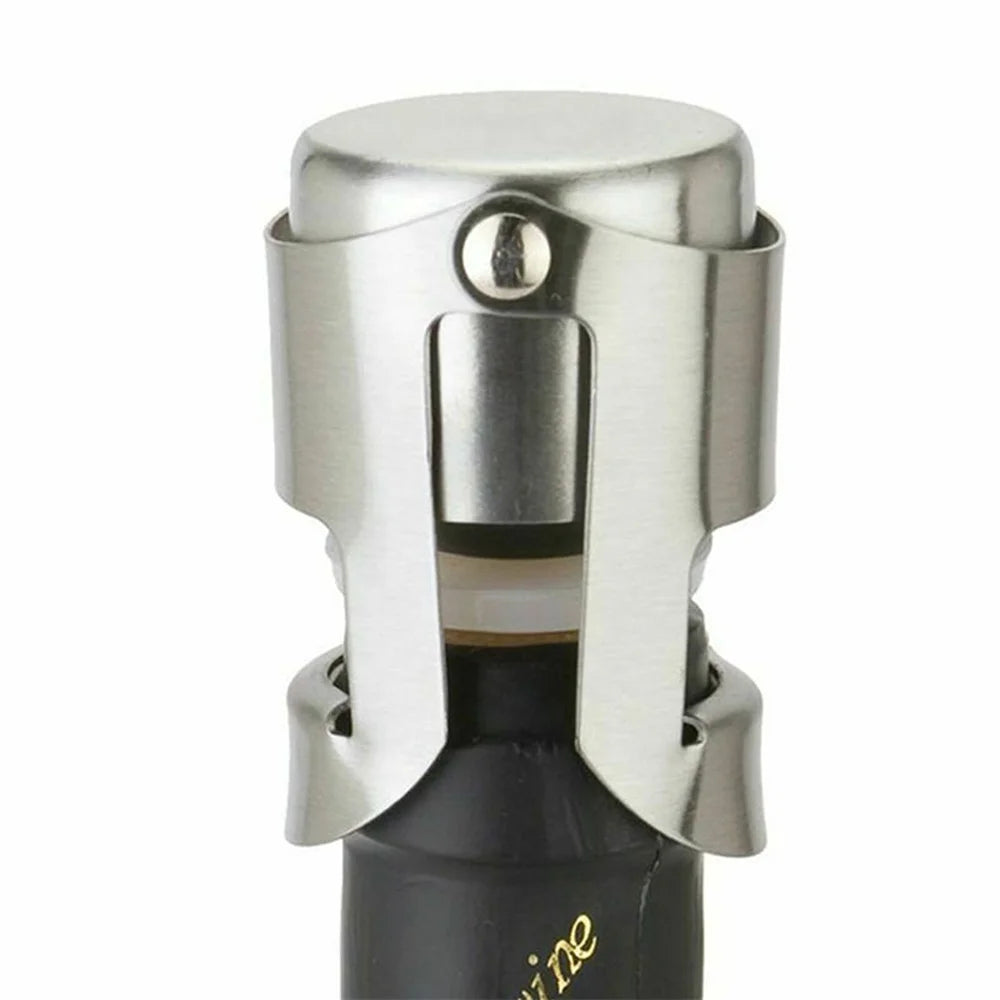 Double Button Stainless Steel Champagne Stopper