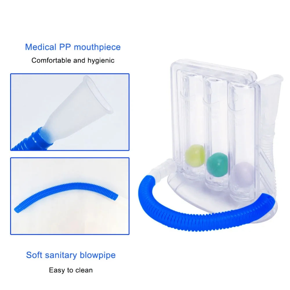 Three-Ball Lung Function Training Instrument for Vital Capacity Measurement