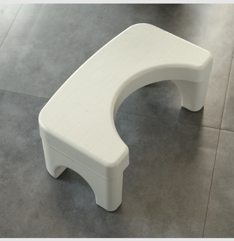 Thicken Toilet Step Stool - Anti-Skid Footstool for Improved Bathroom Comfort
