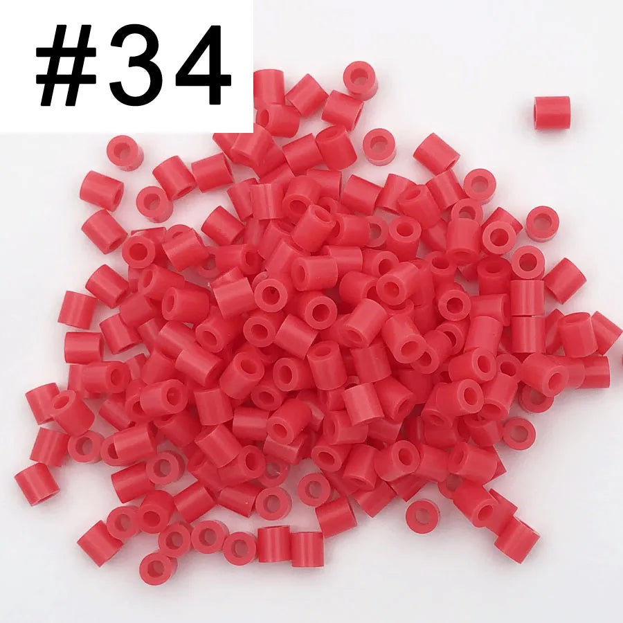 500 PCS 5mm Perler Iron Beads DIY Educational Toy