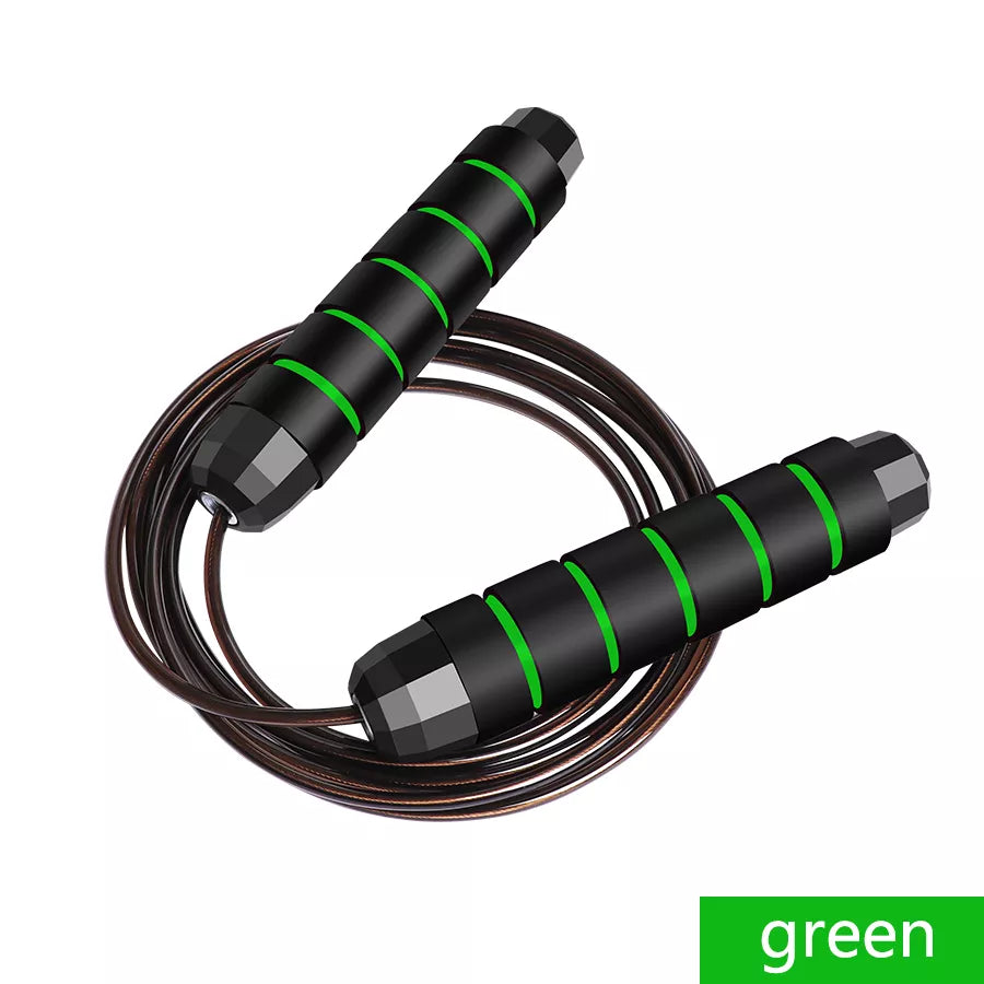 Adjustable Steel Wire Jump Rope for Rapid Fitness Training