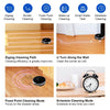 Robot Vacuum Cleaner - AI Map Navigation, WiFi App, Electric Water Tank, Wet Mop