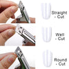 Professional False Nail Cutter: Precision Manicure Tool