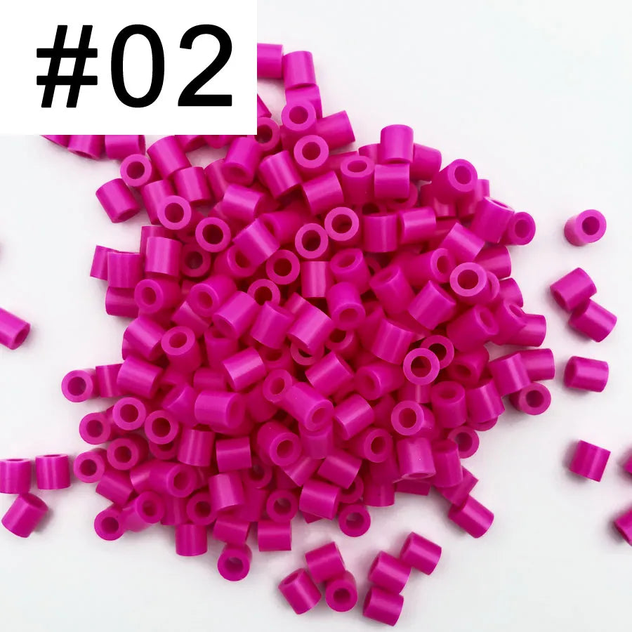 500 PCS 5mm Perler Iron Beads DIY Educational Toy