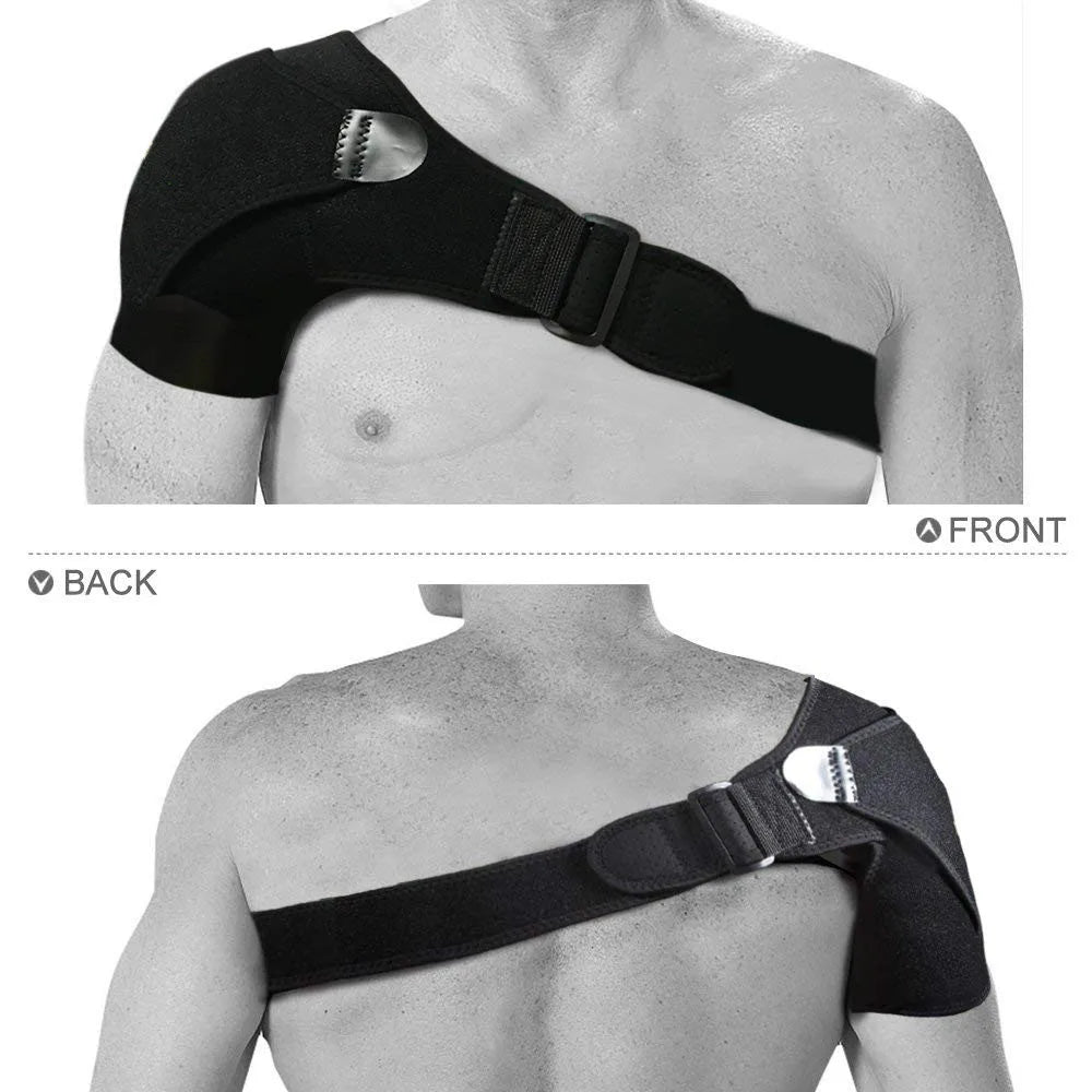 Neoprene Shoulder Brace with Pressure Pad and Ice Pack