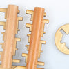 Wooden Unlock Puzzle Key Toy - Educational Brain Teaser