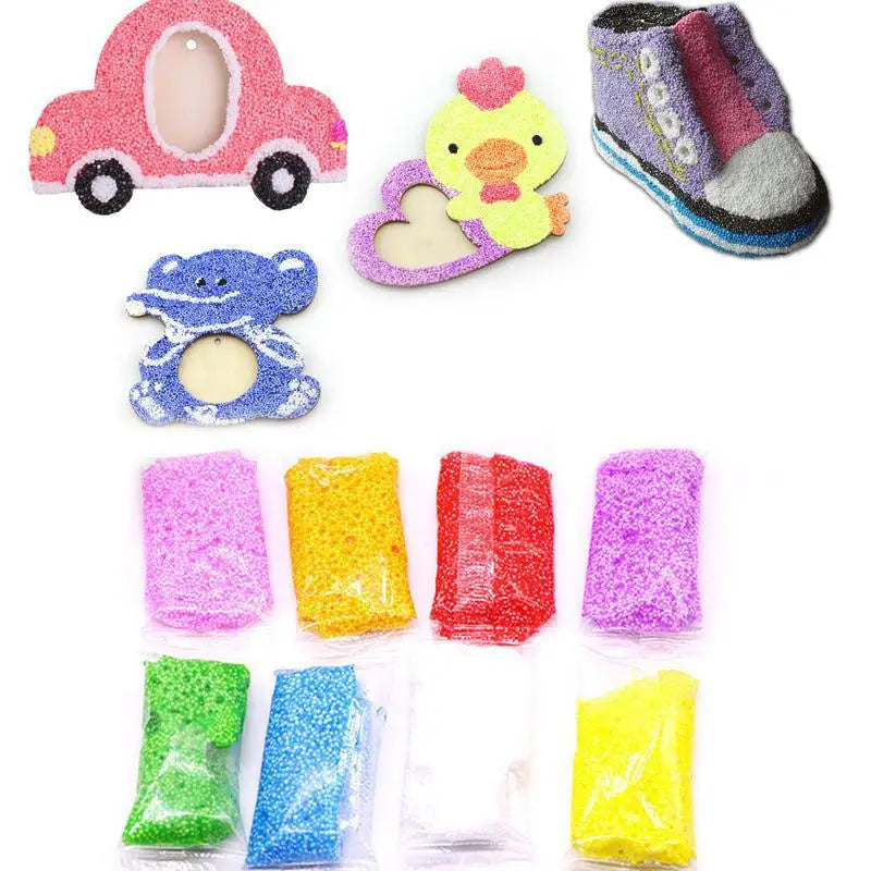 DIY Magnetic Crystal Slime for Kids - 3 Piece