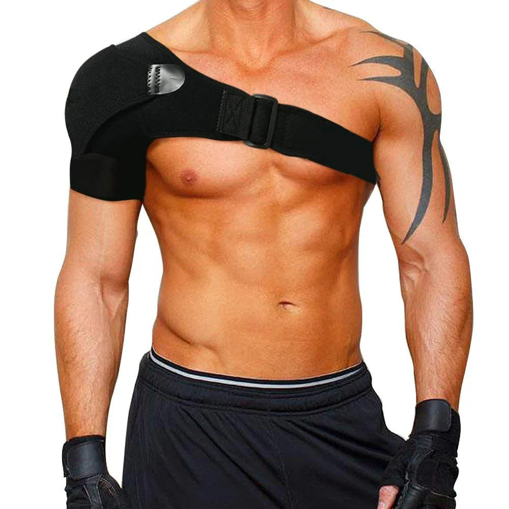 Neoprene Shoulder Brace with Pressure Pad and Ice Pack