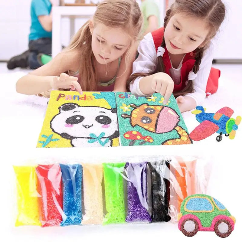 DIY Magnetic Crystal Slime for Kids - 3 Piece