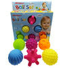 Textured Baby Sensory Ball Set (6 Pack) - 6 Pack