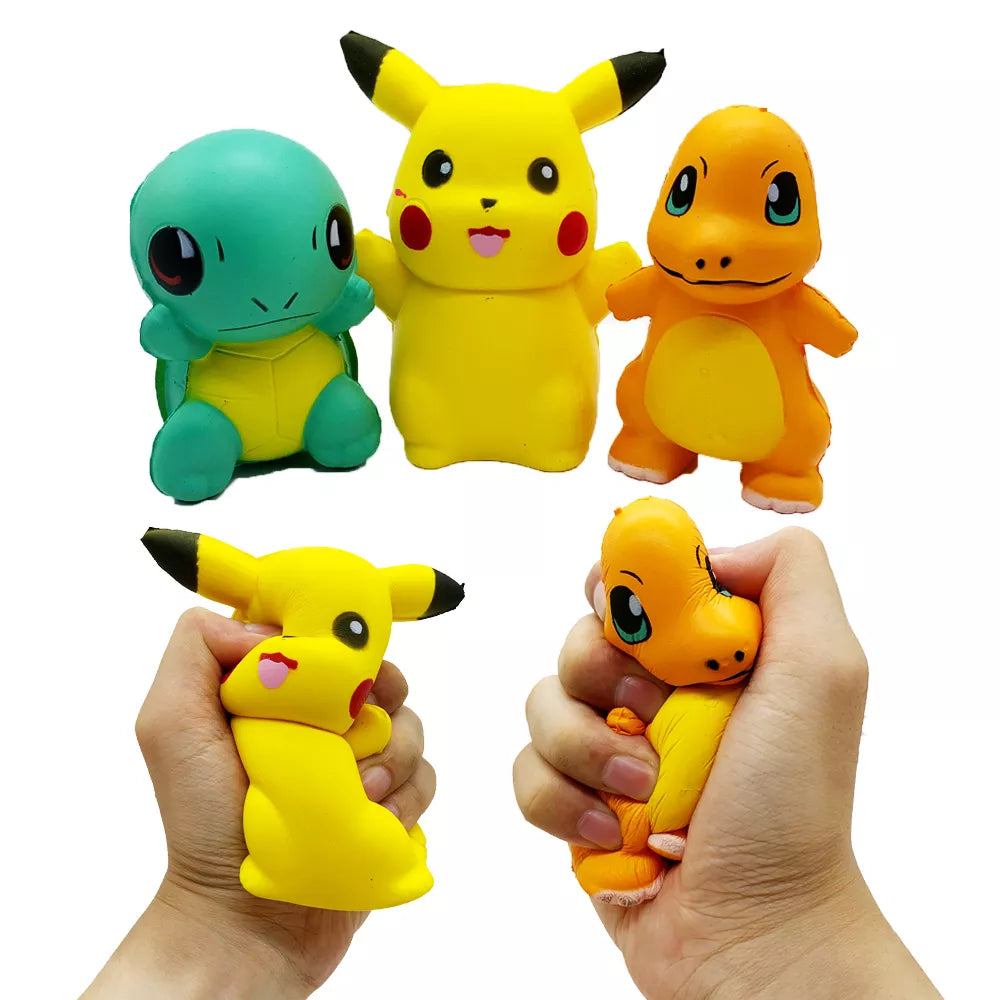 Pikachu Squishy Fidget Toy - Fun Stress Relief for Kids - 1