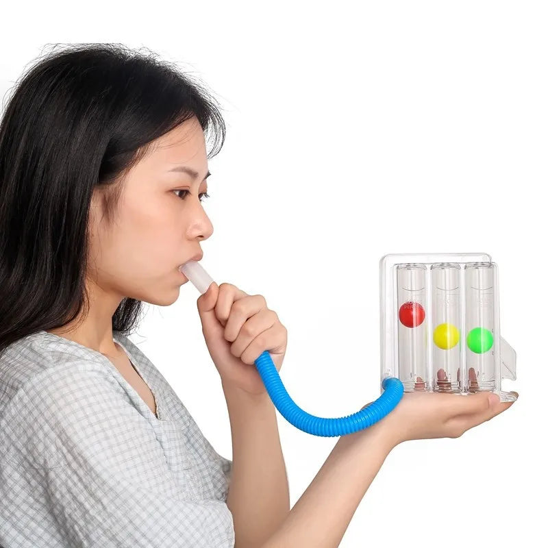 Three-Ball Lung Function Training Instrument for Vital Capacity Measurement