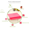 2-in-1 Creative Frosted Chopping Board - Cutting Board with Slot