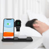Foldable 4-in-1 Fast Wireless Charger Stand For iPhone 14, 13, 12, 11, 8, Apple Watches & AirPods...