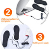 USB Heated Foot Insoles for Winter Sports