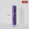 Portable 5ml Perfume Atomizer - Travel-Friendly Refillable Container