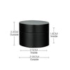 Mini Waterproof Stainless Steel Pill Box - Outdoor EDC Survival Container