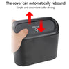 1L Car Interior Mini Trash Bin with Storage Tray and Clip Stand
