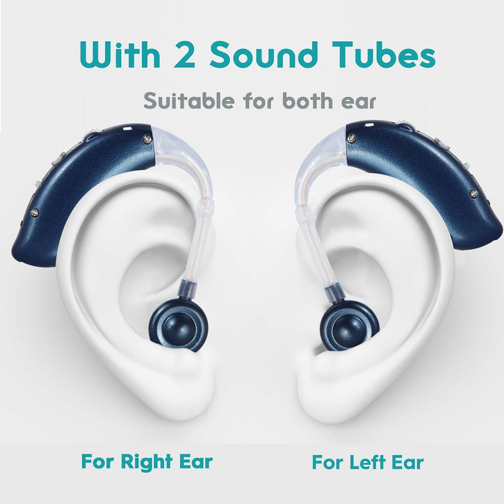 2022 Best Digital CIC Hearing Aid for the Elderly - Adjustable Sound Amplifier