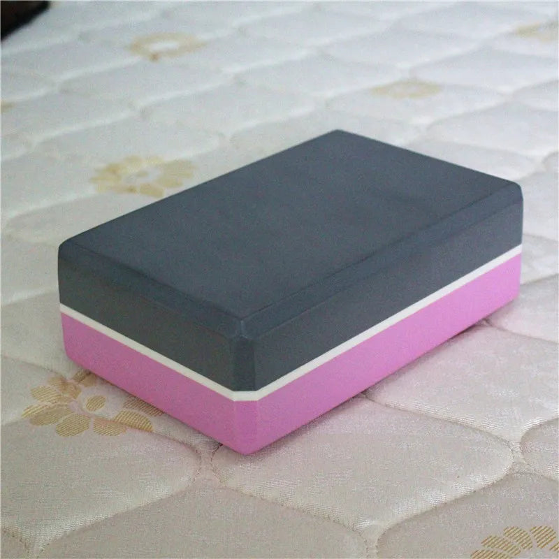 Multi-Colored EVA Yoga Block for Pilates and Stretching