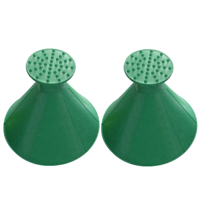 2022 New Car Ice Scraper Funnel for Windshield Deicing