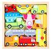 Colorful 3D Wooden Tangram Puzzle for Kids